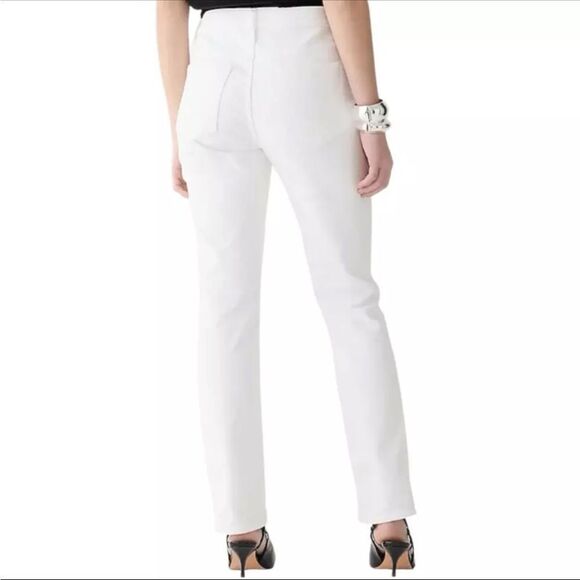 J Crew 9" vintage slim-straight jean‎ in white wash Womens Size 31 - Picture 6 of 12